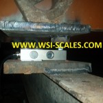 Milk tank weighing system