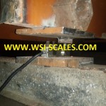 Milk tank weighing system