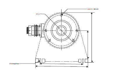 Web tension load cell 6